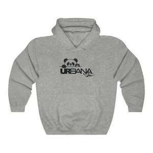 Urbana Couture Unisex Panda  Hooded Sweatshirt