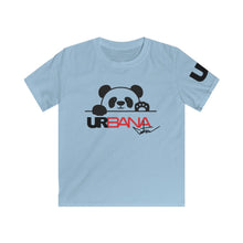 Load image into Gallery viewer, Urbana Couture Kid Panda Collection Tee BLK/ORG
