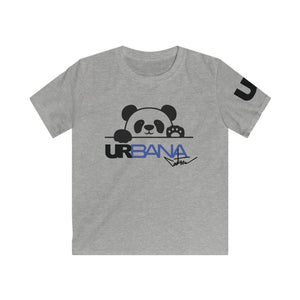 Urbana Couture Kid Panda Collection Tee BLK/BLE