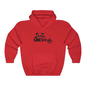 Urbana Couture Unisex Panda  Hooded Sweatshirt