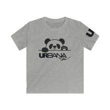 Load image into Gallery viewer, Urbana Couture Kid Panda Collection Tee BLK/BLK
