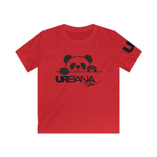 Load image into Gallery viewer, Urbana Couture Kid Panda Collection Tee BLK/BLK
