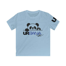 Load image into Gallery viewer, Urbana Couture Kid Panda Collection Tee BLK/BLE
