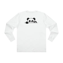 Load image into Gallery viewer, Urbana Couture Unisex Panda Long Sleeve Tee
