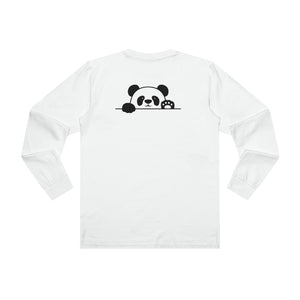 Urbana Couture Unisex Panda Long Sleeve Tee