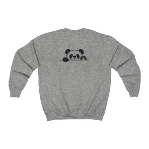 Urbana Couture Unisex Panda Crewneck Sweatshirt