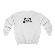 Load image into Gallery viewer, Urbana Couture Unisex Panda Crewneck Sweatshirt
