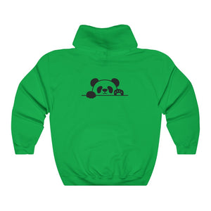 Urbana Couture Unisex Panda  Hooded Sweatshirt